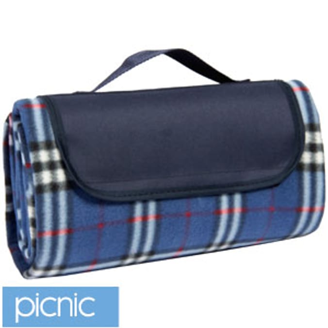 Picnic Blanket On the Highlands mat rug Home Bargains