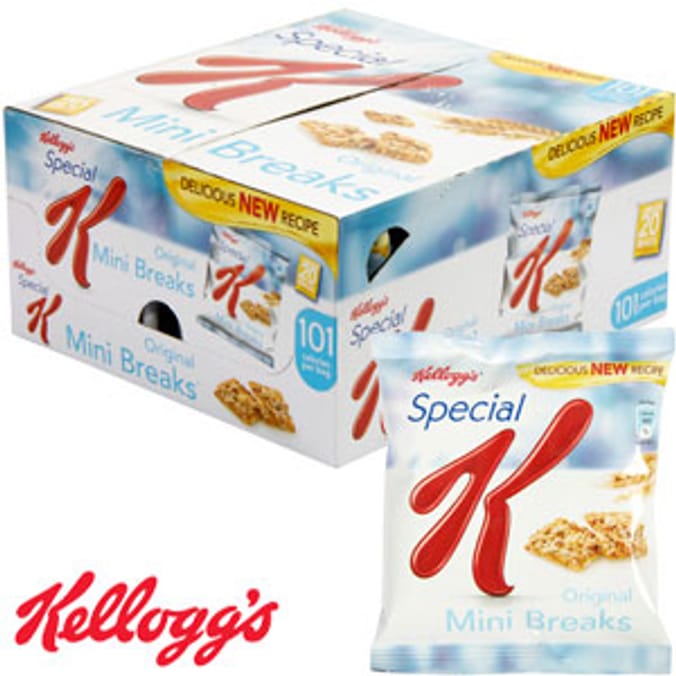Kellogg's Special K Original Mini Breaks (Case of 20) Home Bargains