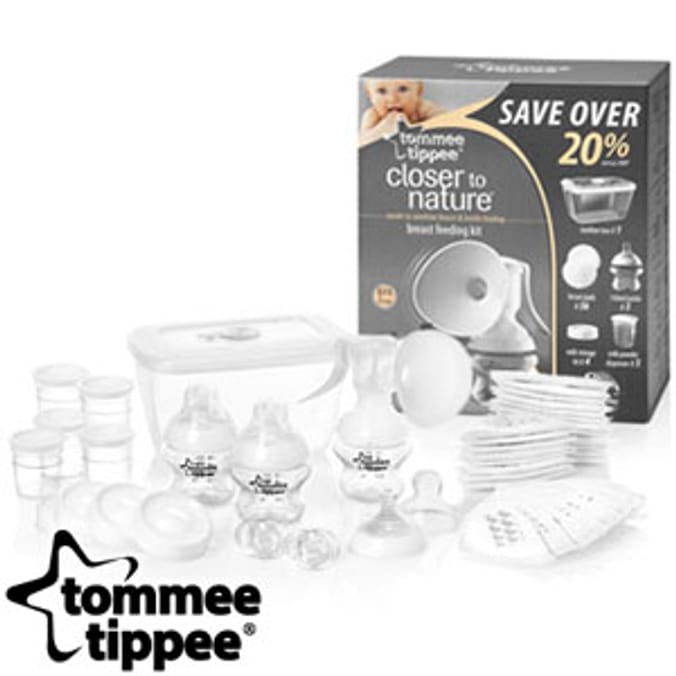 Tommee Tippee Closer To Nature Breast Feeding Kit Home Bargains