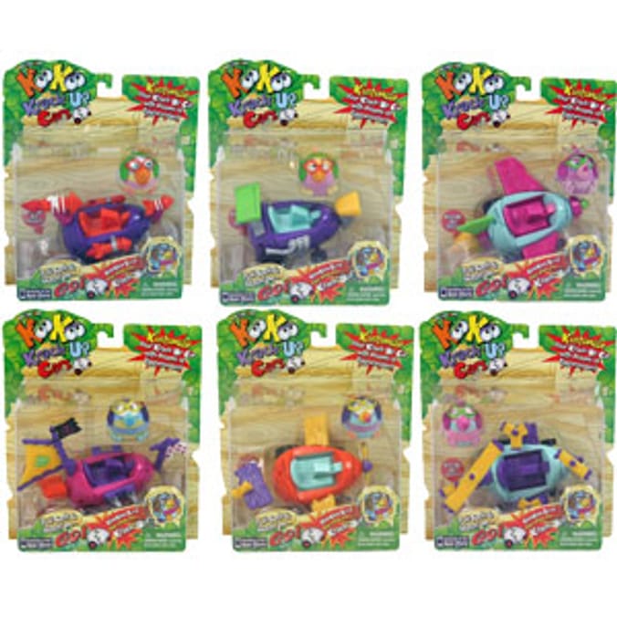 KooKoo KrackUp Cars (Set of 2 Cars) Home Bargains