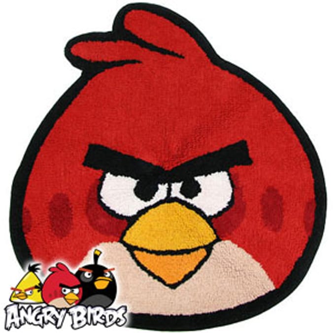 Angry Birds Carpet Rug mat Home Bargains