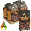 Lokkii Grill Light Instant Light Briquettes (4 x 3kg Bags)