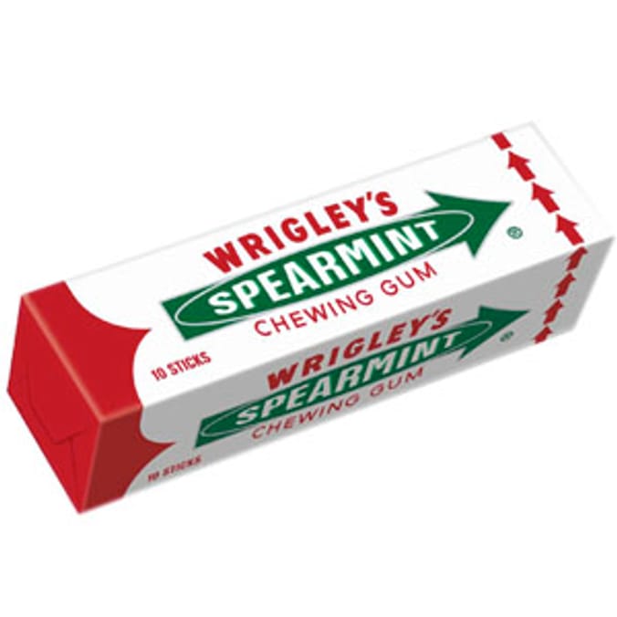 Wrigley's Spearmint Chewing Gum 7pk