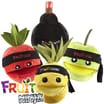 Fruit Ninja Plush Toys (Set of 4)