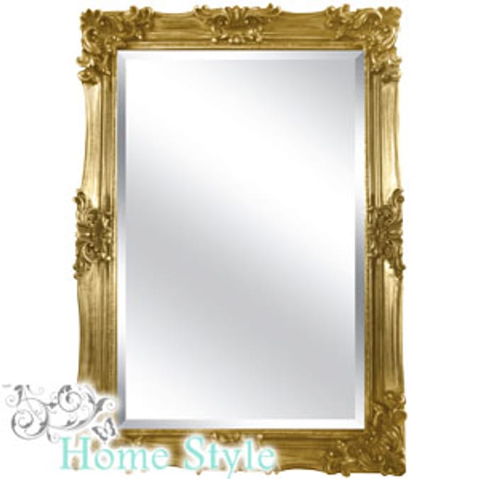 Champagne Gold Ornate Mirror (90 x 60cm)