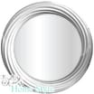 Silver Round Twist Mirror