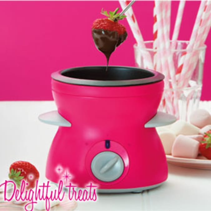 Delightful Treats Chocolate Fondue Home Bargains