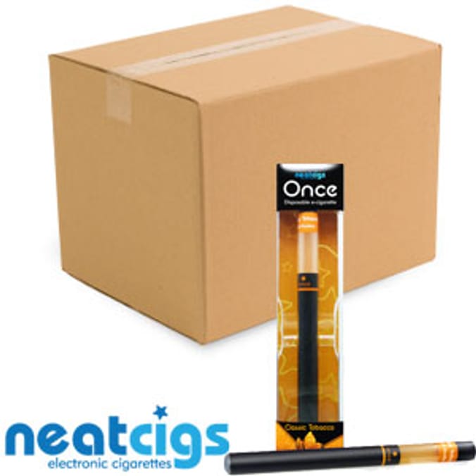 Neatcigs Once Disposable ECigarette (Case of 20), cigarettes, ciggies