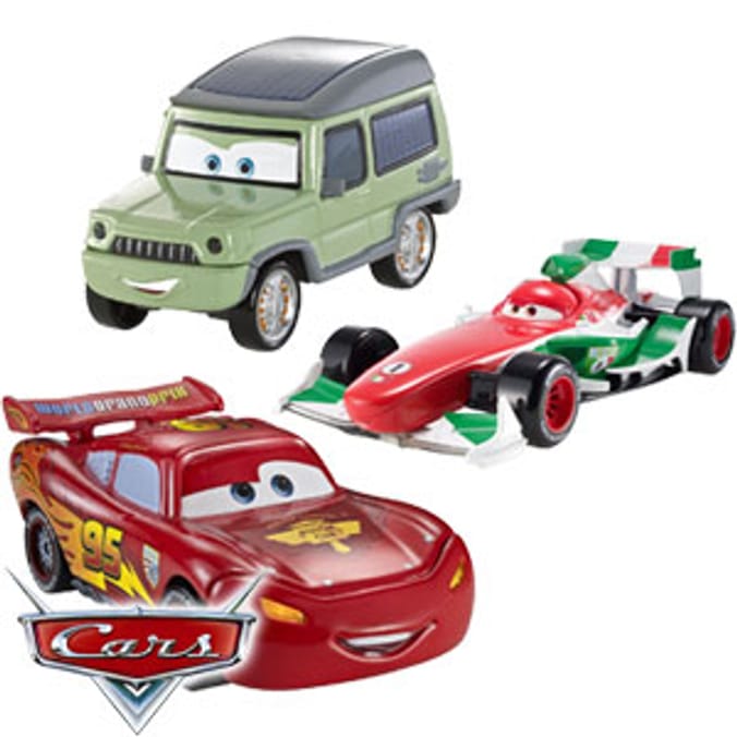 Disney Cars Light and Sound Set of 3 Cars Home Bargains