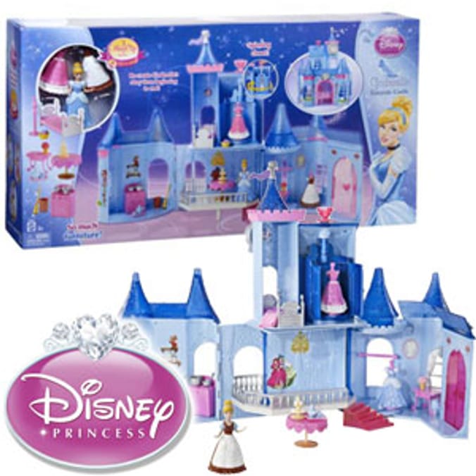 Disney princess cinderella fairytale best sale castle playset