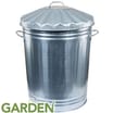 Galvanised 18" Dustbin With Lid