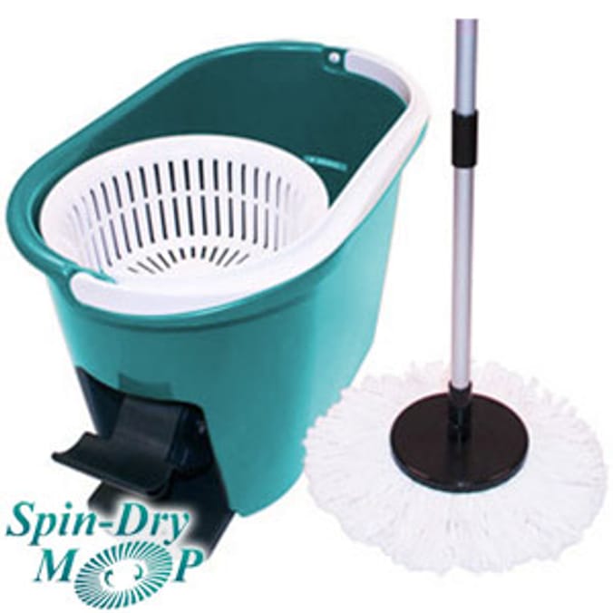 SpinDry Rotating Mop spinning rotating Home Bargains