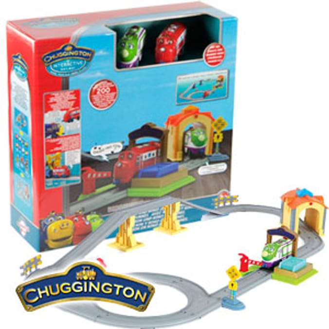 Chuggington interactive hot sale train set