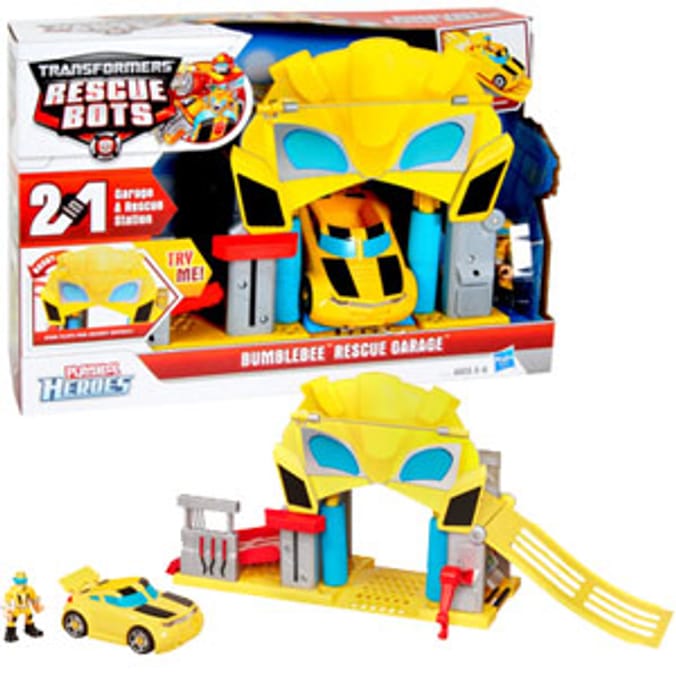 Transformers Rescue Bots Bumblebee Rescue Garage