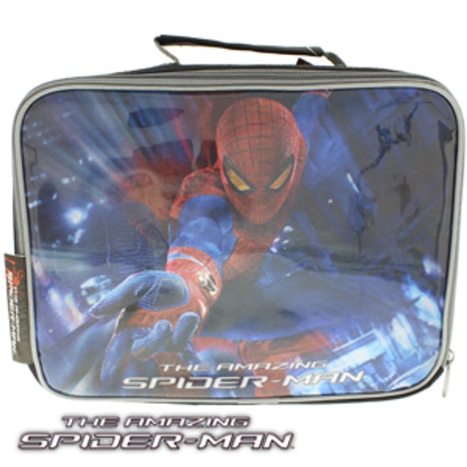 The Amazing SpiderMan 3 Piece Lunch Bag Set, lunch boxes, school lunch