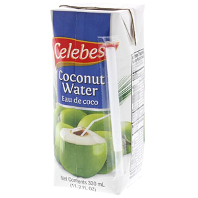 Celebes Coconut Water (12 x 330ml Cartons) Home Bargains