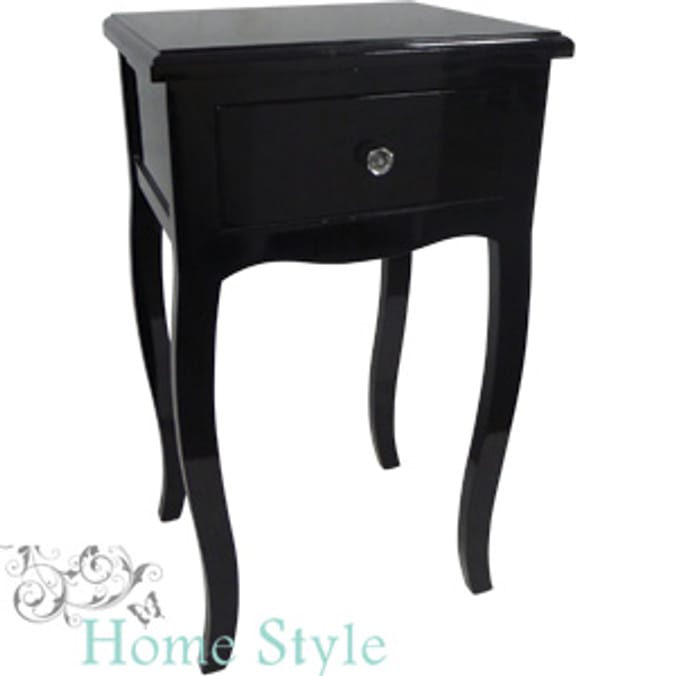 Black Occasional Table Home Bargains