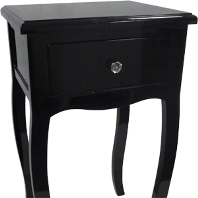 Black Occasional Table Home Bargains