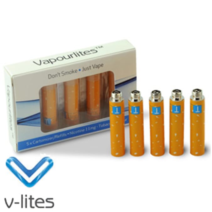 Vapourlites Tobacco Flavour (5 x Refill Cartomizers), cigarettes