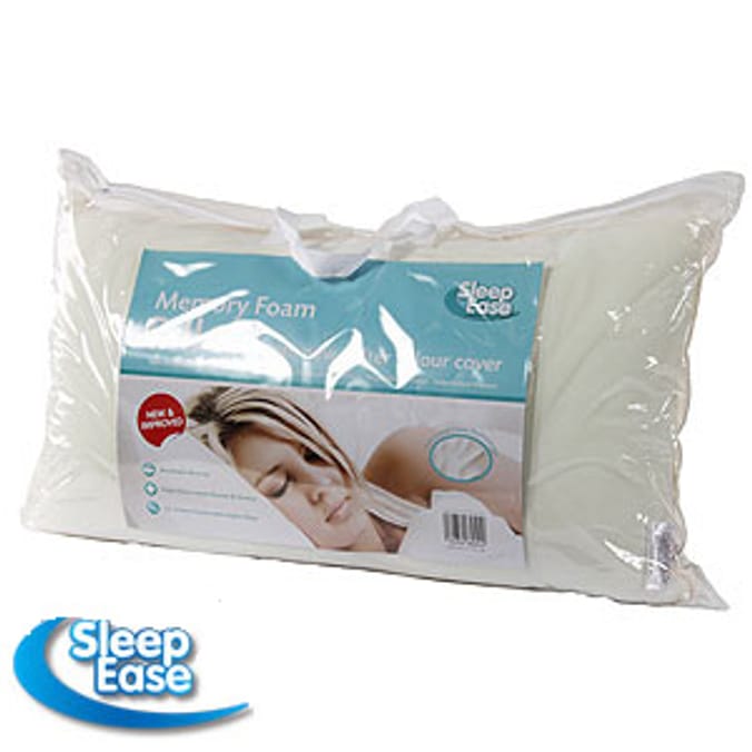 Sleep Ease Memory Foam Pillow 