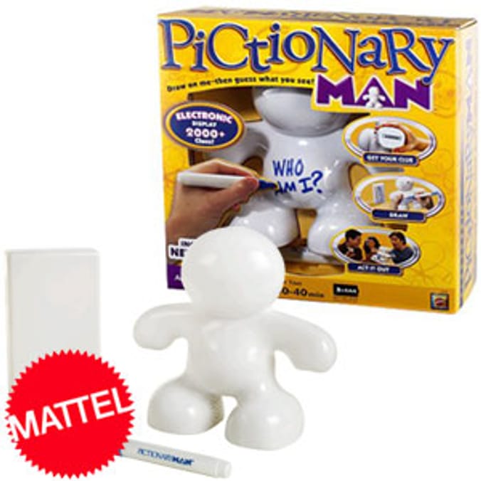 Mattel Electronic Pictionary Man charades | Home Bargains