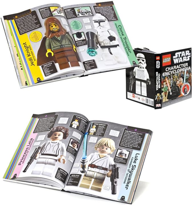 Lego star discount wars character book