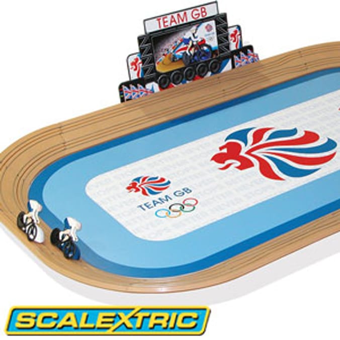 Scalextric velodrome cycling set on sale