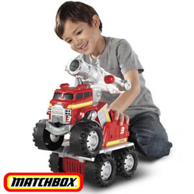 Matchbox talking hotsell fire truck