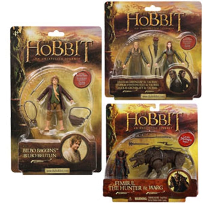 The Hobbit: An Unexpected Journey Figures (5 Pack)