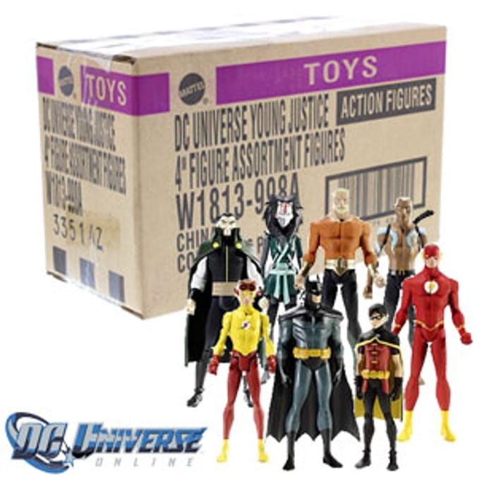 Young justice 6 inch best sale action figures