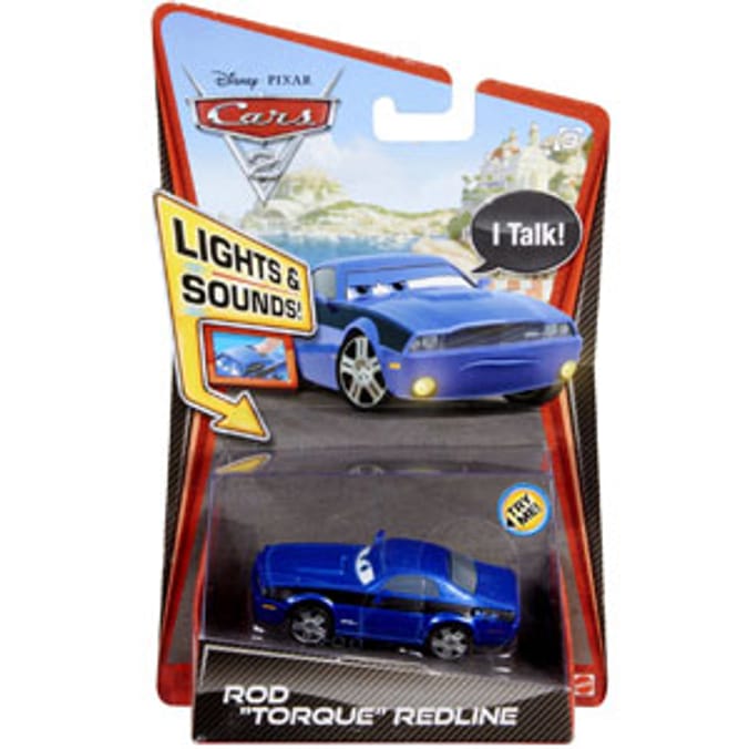 Disney Cars 2 Lights Sounds Rod Torque Redline Home Bargains