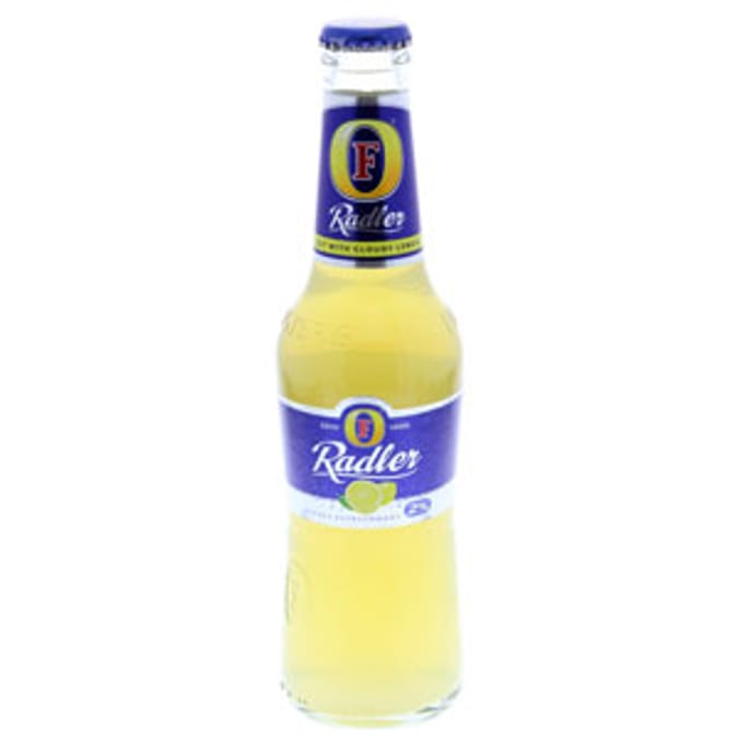 Foster's Radler (Case of 24 bottles) fosters lemon and lime beer lager