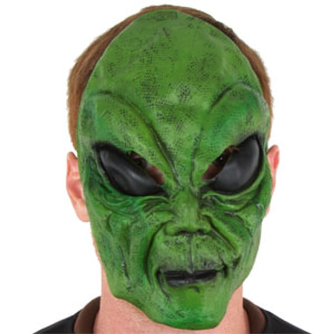 Halloween Spooky Alien Mask Home Bargains