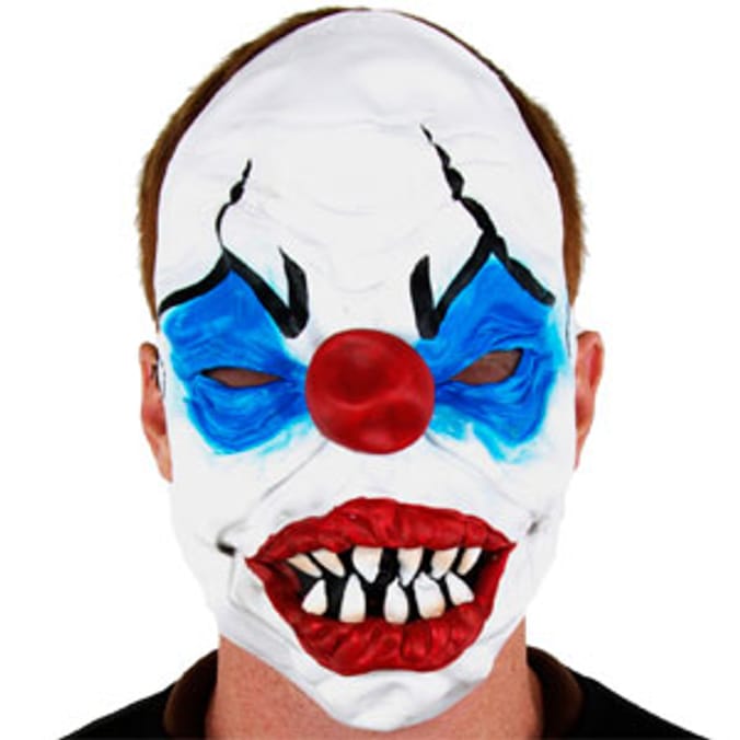 Halloween Psycho Clown Mask | Home Bargains