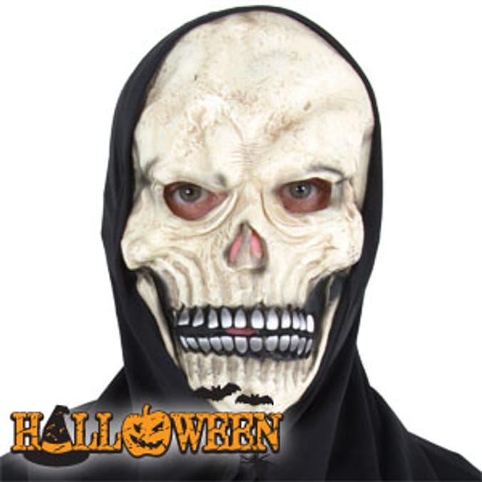 Halloween Hooded Skull Mask