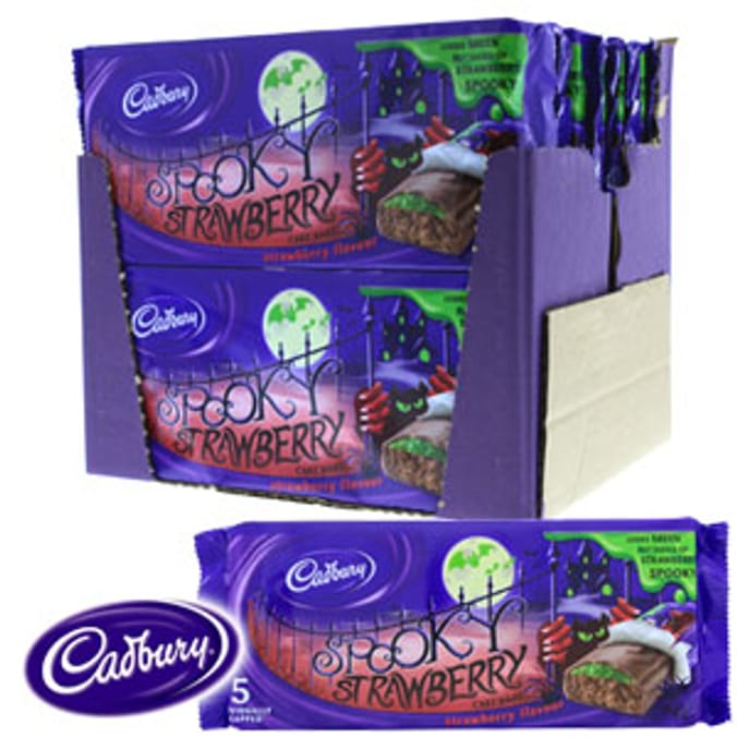 Cadbury Spooky Strawberry Cake Bars (60 Bars)