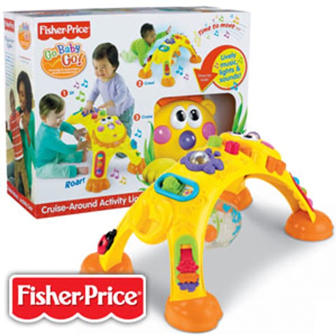 Fisher Price Cruise Around Activity Lion Home Bargains