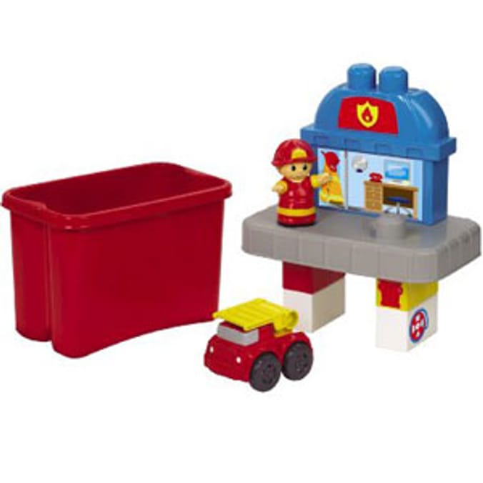 Mega bloks fire station on sale