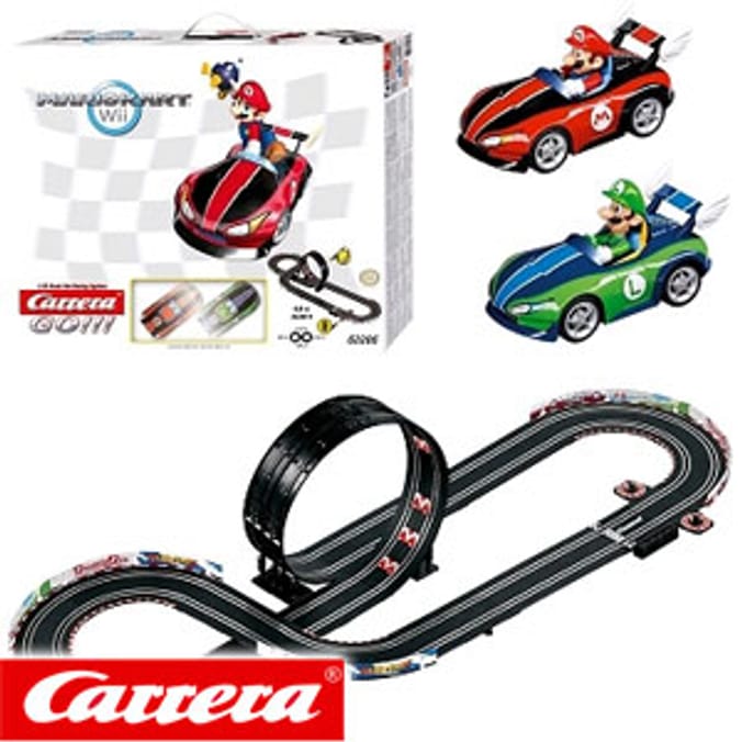 Carrera mario best sale kart slot cars