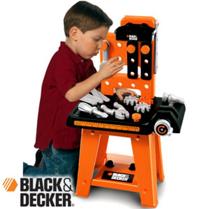 Black Decker Small Play 27 Piece Workbench tools toolbench tool