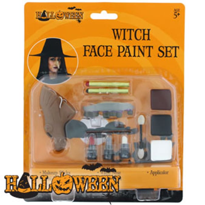 Halloween Witch Face Paint Set