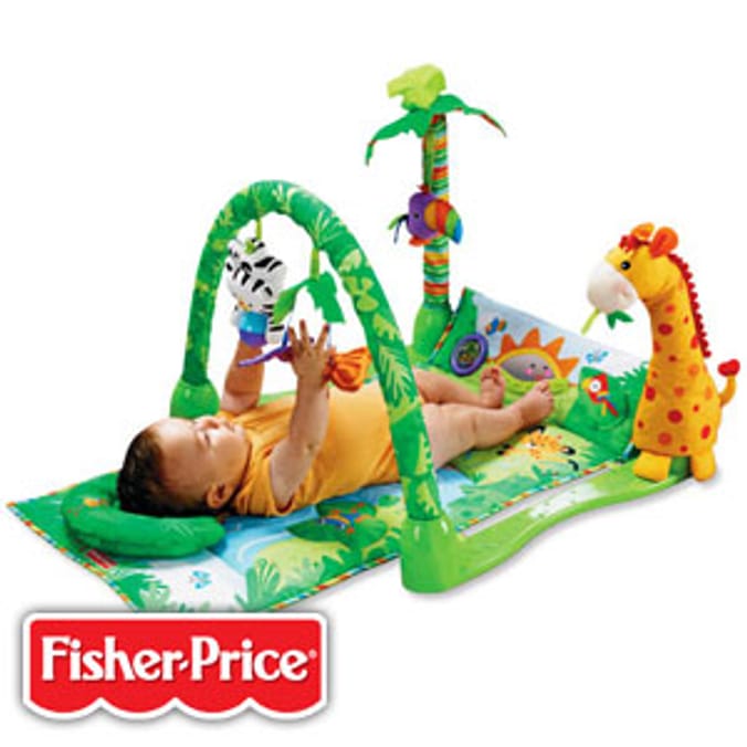 Fisher price rainforest musical clearance gym