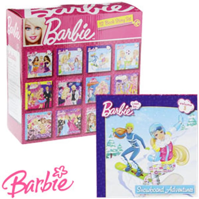 Barbie discount book set