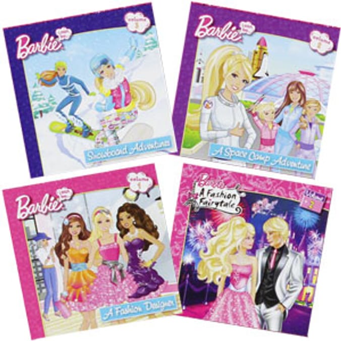 Barbie on sale book set