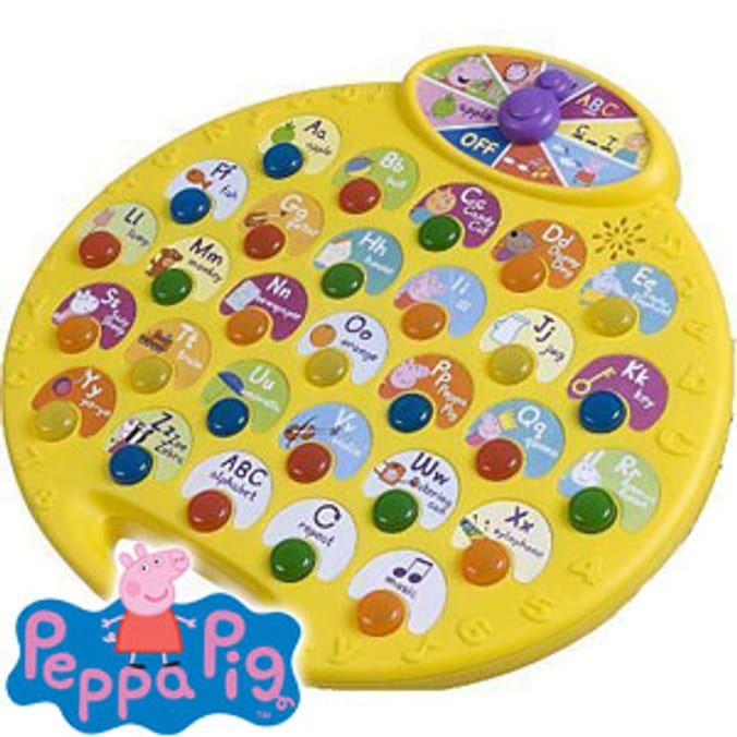 Peppa Pig Fun Phonics pepper pepa Home Bargains