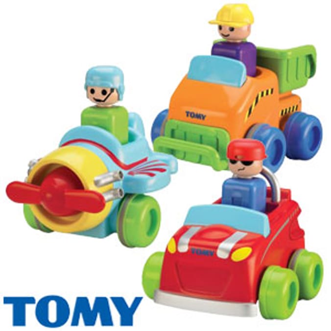 Tomy push and go hot sale vehicles