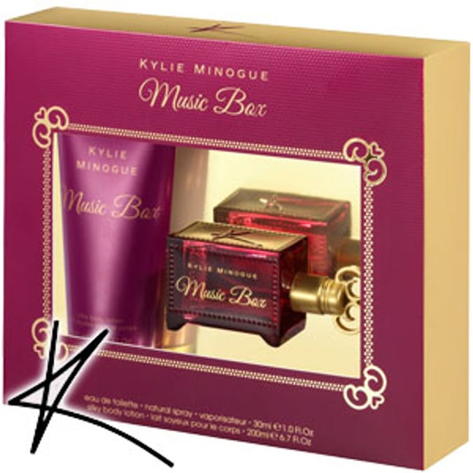 Kylie Minogue Music Box 30ml EDT Gift Set perfume Home Bargains