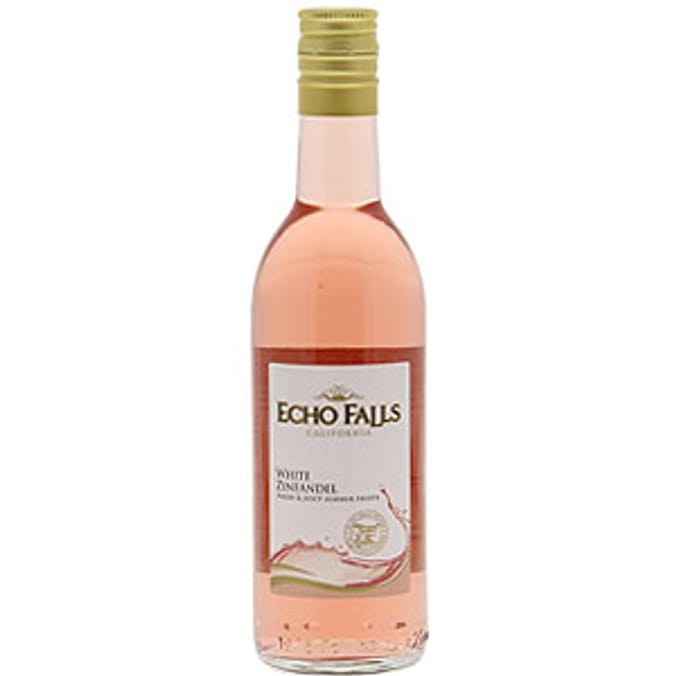 Echo Falls White Zinfandel Rose (12 x 187ml Bottles), rose wine, rose