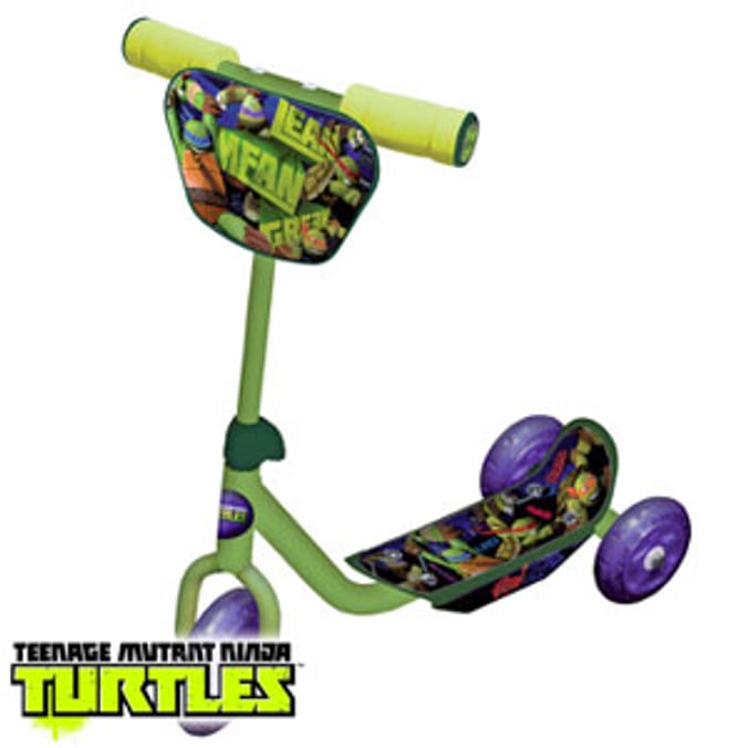 Teenage Mutant Ninja Turtles 3-Wheel Leaning Scooter