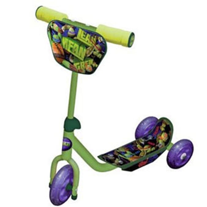 Teenage Mutant Ninja Turtles Three tri scooter my first tmnt Home Bargains